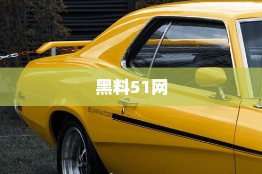黑料51网