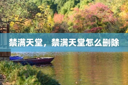 禁满天堂，禁满天堂怎么删除