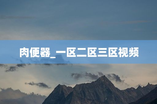 肉便器_一区二区三区视频