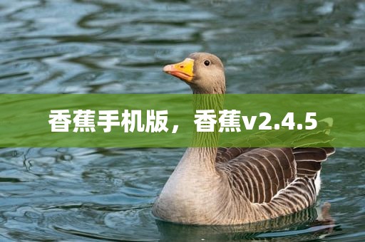 香蕉手机版，香蕉v2.4.5