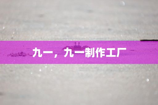 九一，九一制作工厂