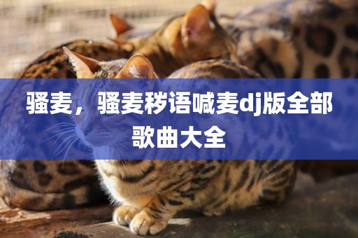 骚麦，骚麦秽语喊麦dj版全部歌曲大全