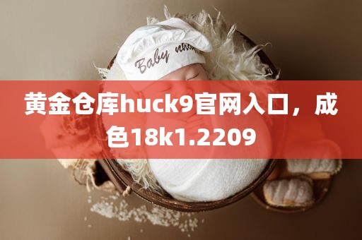 黄金仓库huck9官网入口，成色18k1.2209