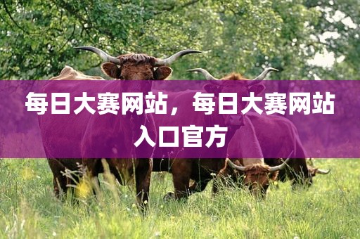 每日大赛网站，每日大赛网站入口官方