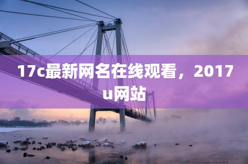 17c最新网名在线观看，2017u网站