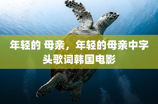 年轻的 母亲，年轻的母亲中字头歌词韩国电影
