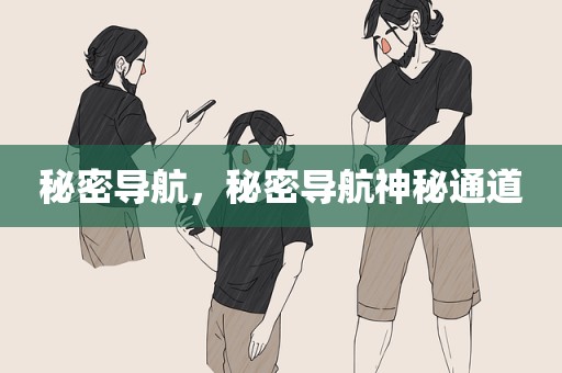秘密导航，秘密导航神秘通道