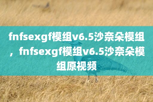 fnfsexgf模组v6.5沙奈朵模组，fnfsexgf模组v6.5沙奈朵模组原视频