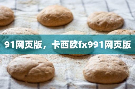 91网页版，卡西欧fx991网页版