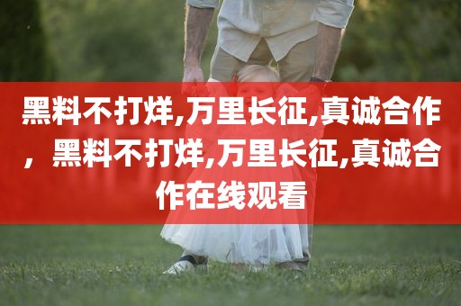 黑料不打烊,万里长征,真诚合作，黑料不打烊,万里长征,真诚合作在线观看