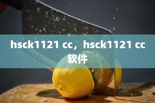 hsck1121 cc，hsck1121 cc软件