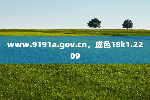 www.9191a.gov.cn，成色18k1.2209