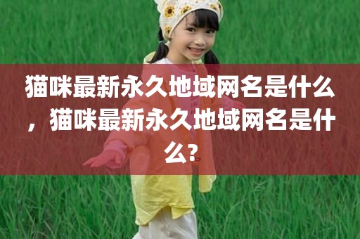 猫咪最新永久地域网名是什么，猫咪最新永久地域网名是什么?