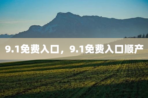 9.1免费入口，9.1免费入口顺产