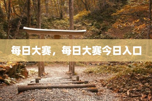 每日大赛，每日大赛今日入口