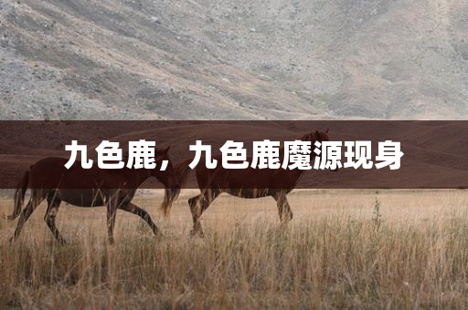 九色鹿，九色鹿魔源现身