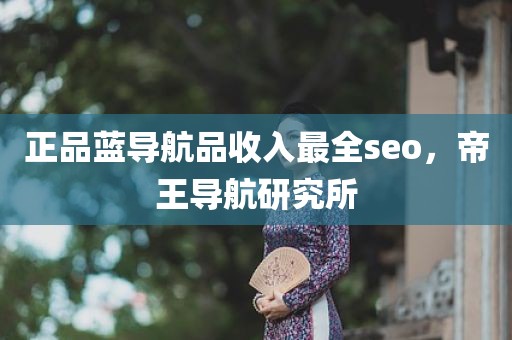 正品蓝导航品收入最全seo，帝王导航研究所