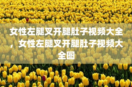 女性左腿叉开腿肚子视频大全，女性左腿叉开腿肚子视频大全图