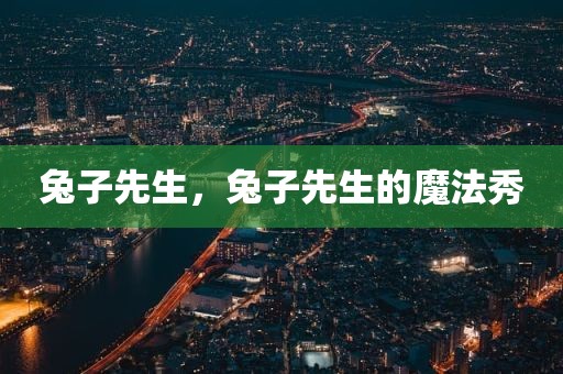 兔子先生，兔子先生的魔法秀
